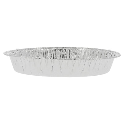 RÉCIPIENTS TARTELETTES 220 ML Ø 13,8/12,4x2 CM ALUMINIUM (100 UNITÉS)