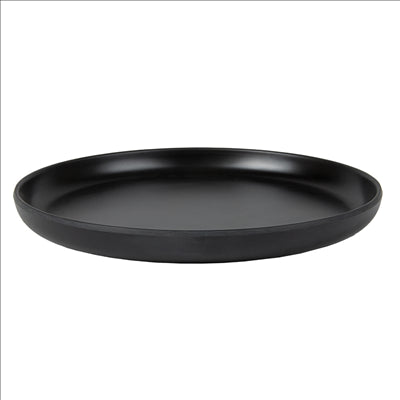 ASSIETTES PLATES 'ASAMI WARE' Ø 19x2 CM NOIR MÉLAMINE (6 UNITÉS)