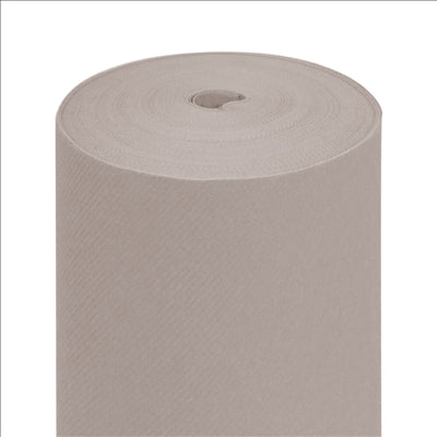 "TÊTE-À-TÊTE" PRÉ. 120CM (20 FEU.) 55 G/M2 0,40x24 M GRIS AIRLAID (6 UNITÉS)