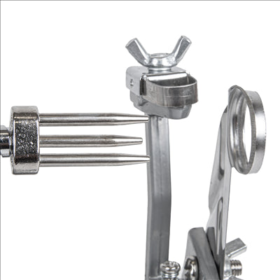 EPLUCHEUR ET TRANCHEUR POMMES 10x30 CM ARGENTE FER (1 UNITÉ)