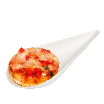 RÉCIPIENTS MISE EN BOUCHE 'BIONIC' BLANC BAGASSE (1000 UNITÉS)