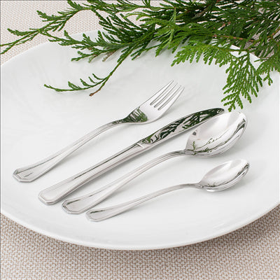 COUTEAUX 'CORAL' 21 CM ARGENTE ACIER (12 UNITÉS)