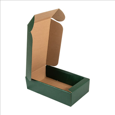 30 U. COFFRETS 2 BOUTEILLES 34x18,5x9 CM VERT CARTON (1 UNITÉ)