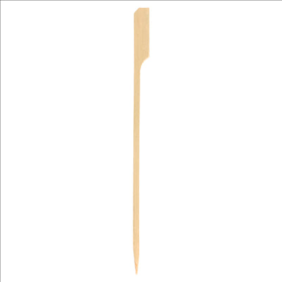 PIQUES "GOLF" 15 (h) CM NATUREL BAMBOU (100 UNITÉS)