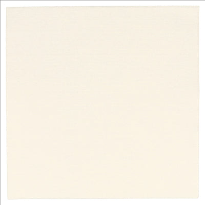 SERVIETTES P. 1/4 'LIKE LINEN' 70 G/M2 50x50 CM CREME SPUNLACE (400 UNITÉS)