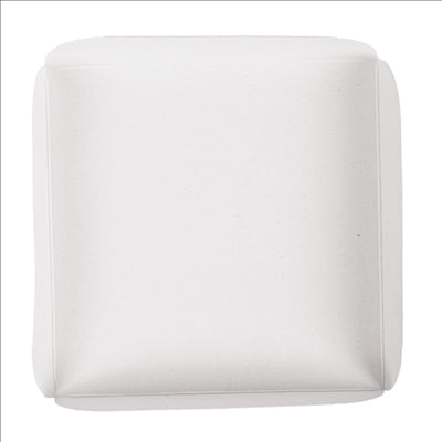 CARRÉS RAINÉS 7x7+2 CM BLANC CARTON (250 UNITÉS)