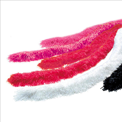 BOA  150 CM ROUGE POLYESTER (12 UNITÉS)
