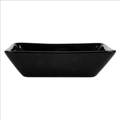 PANIERS À FRIRE S 13,5x9,4x3,2 CM NOIR PORCELAINE (6 UNITÉS)