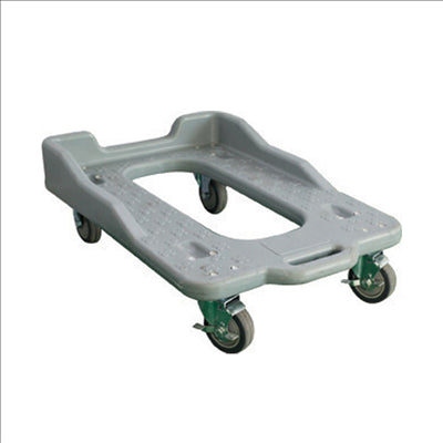 BASE AVEC ROUES POUR ARMOIRES ISOTHERMES GRIS PLASTIQUE (1 UNITÉ)