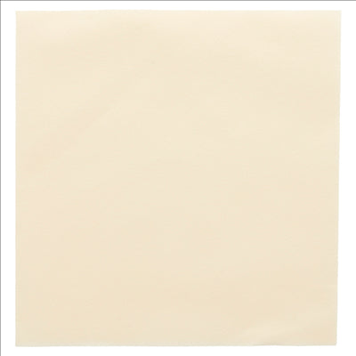 SERVIETTES 55 G/M2 40x40 CM IVOIRE AIRLAID (700 UNITÉS)