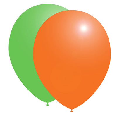 BALLONS Ø 25 CM ASSORTI LATEX (100 UNITÉS)