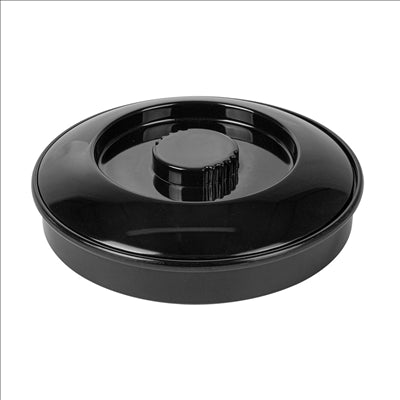 RÉCIPIENTS POUR TORTILLAS 'ASAMI WARE' Ø 19 CM NOIR MÉLAMINE (1 UNITÉ)