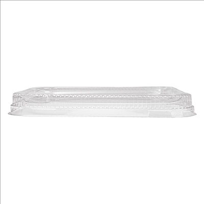 COUVERCLES POUR RÉFÉRENCE 267.84 23,9x15,1x2,5CM TRANSPARENT PET (50 UNITÉS)
