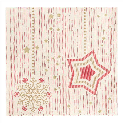 SERVIETTES "LIKE LINEN" 'POLARIS' 70 G/M2 40x40 CM SPUNLACE (600 UNITÉS)