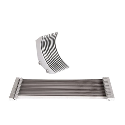 BLOC LAMES 4,8 MM POUR RÉF. 455.81 25x7x1 CM ARGENTE INOX (1 UNITÉ)