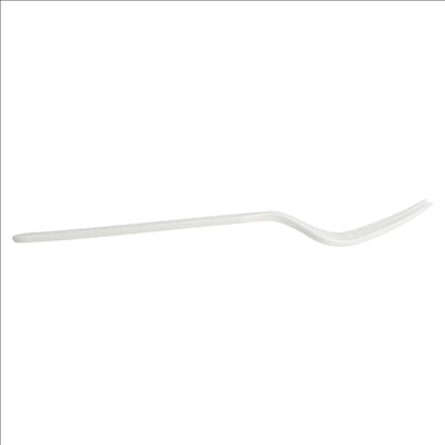 FOURCHETTES 17 CM BLANC CPLA (1000 UNITÉS)