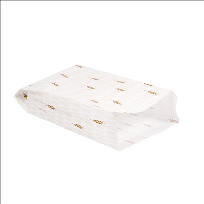 SACHETS BOULANGERIE 'CERES' 33 G/M2 19+8x35 CM BLANC CELLULOSE (250 UNITÉS)