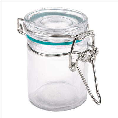 POT POUR MISE EN BOUCHE 'WAKI GLASS' 45 ML Ø 4,5x6 CM TRANSPARENT VERRE (96 UNITÉS)