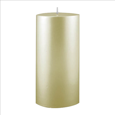 BOUGIE CYLINDRIQUE 7,5x15 CM CREME PARAFFINE (1 UNITÉ)