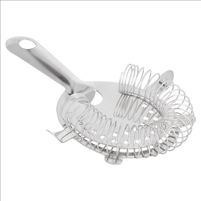 PASSOIRE COCKTAIL 4 POINTES Ø 7,5 CM ARGENTE INOX (1 UNITÉ)