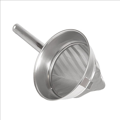 PASSOIRE CHINOIS RENFORCÉ Ø 20x42,5 CM ARGENTE ACIER (1 UNITÉ)