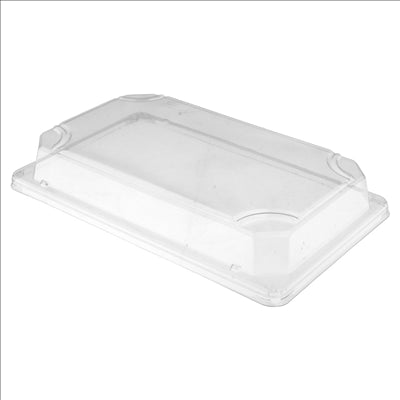 COUVERCLES FOR RÉF. 212.96 'BIONIC' 21,5x13,8x3,2 CM TRANSPARENT OPS (800 UNITÉS)