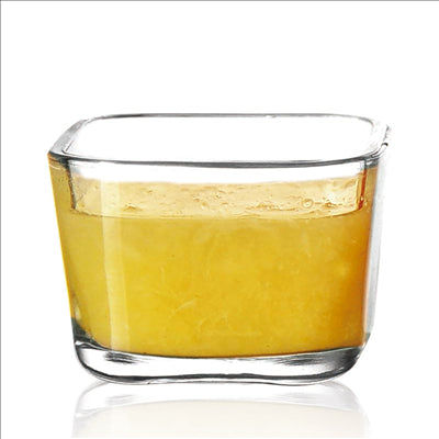 MINI VERRE CARRÉ 'WAKI GLASS' 75 ML 2,5 OZ 5,7x5,7x4 CM TRANSPARENT VERRE (72 UNITÉS)