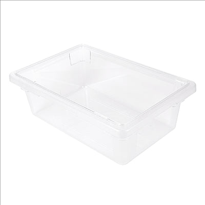 BAC ALIMENTAIRE 12 L 45,6x30,2x15,2 CM TRANSPARENT POLYCARBONATE (1 UNITÉ)