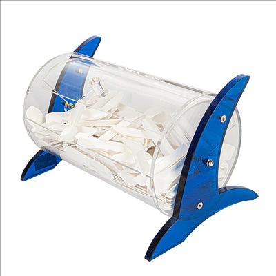 DISTRIBUTEUR CUILLÈRES À GLACES 27x20x18 CM TRANSPARENT ACRYLIQUE (1 UNITÉ)