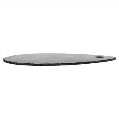 PLATEAUX PRÉSENTATION 30,5x20x0,6 CM NATUREL ARDOISE (4 UNITÉS)