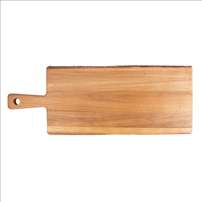 PLATEAUX PRÉSENTATION RECTANGULAIRES 56x20,3x1,9 CM NATUREL BOIS (6 UNITÉS)