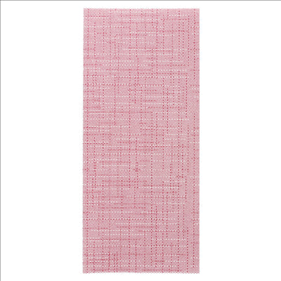 SERVIETTES P.1/8 SLIM 'DRY COTTON' 55 G/M2 33x40 CM BORDEAUX AIRLAID (700 UNITÉS)