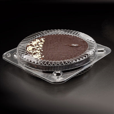 RÉCIPIENTS TARTES ET OMELETTES Ø 26x4 CM TRANSPARENT OPS (150 UNITÉS)