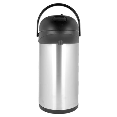 THERMO À POMPE "BIG" 4 L ARGENTE INOX (1 UNITÉ)