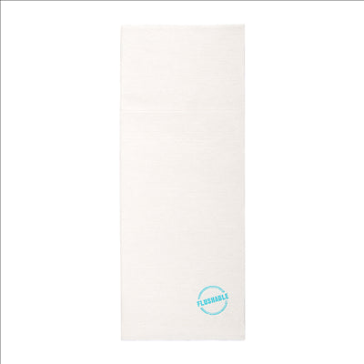 SERVIETTES "CANGURITO" FLUSHABLES  50 G/M2 33x40 CM BLANC AIRLAID (700 UNITÉS)