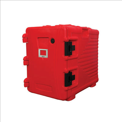 ARMOIRE ISOTHERME 90 L 62x43x64 CM ROUGE PLASTIQUE (1 UNITÉ)