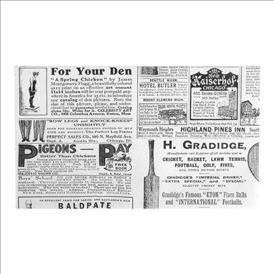 MINI PAPIER INGRAISSABLES 'TIMES' 32 G/M2 20x12 CM BLANC PARCH.INGRAISSABLE (1000 UNITÉS)