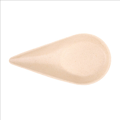 RÉCIPIENT À CUILLÈRE 'BIONIC' 10,1x5x2,9 CM NATUREL BAGASSE (1000 UNITÉS)