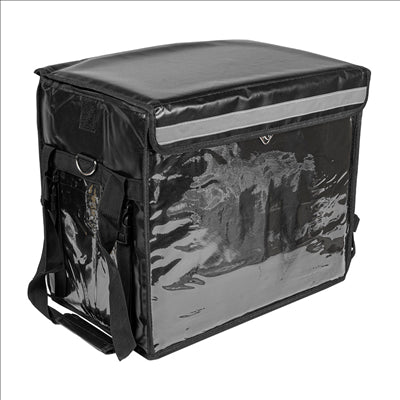 VALISE TRANSPORT 44x37x29 CM NOIR VINYL (1 UNITÉ)