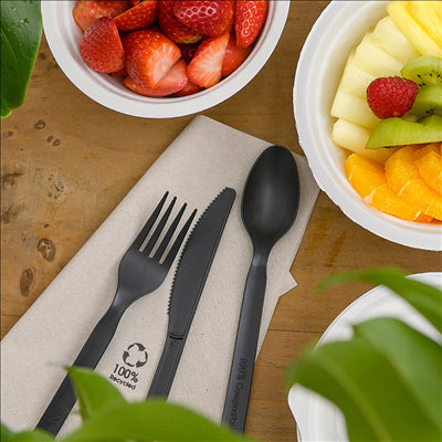 COUTEAUX 18 CM NOIR CPLA (1000 UNITÉS)