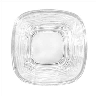 MINI VERRE CARRÉ 'WAKI GLASS' 105 ML 3,5 OZ 5,2x5,2x8,5 CM TRANSPARENT VERRE (72 UNITÉS)