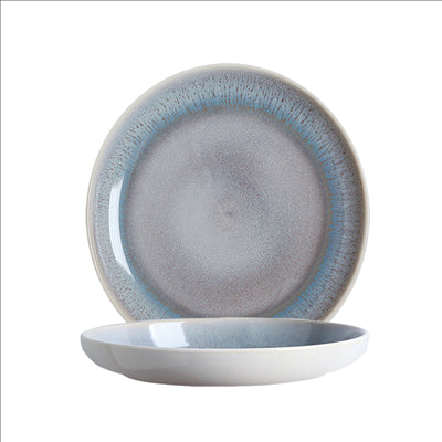 ASSIETTES PLATES 'FALL' 'AKALA' Ø 16,2x2,3 CM PERLE PORCELAINE (6 UNITÉS)