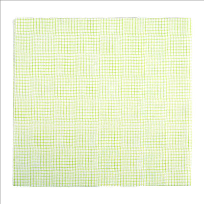 SERVIETTES P. 1/4 'LIKE LINEN - IPANEMA' 70 G/M2 40x40 CM PISTACHE SPUNLACE (600 UNITÉS)