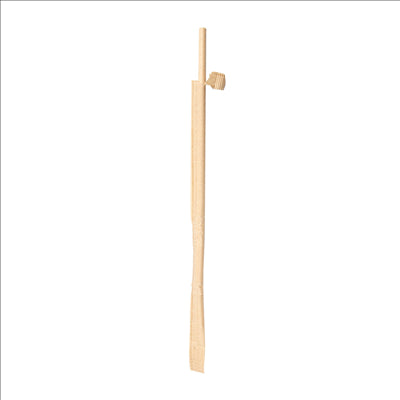 PAILLES DROITES SOUS SACHETS KRAFT 'PAPER' Ø0,60x20 CM NATUREL KRAFT (3000 UNITÉS)