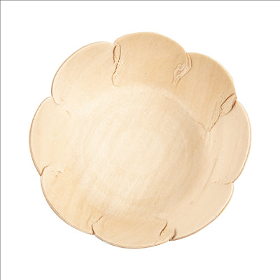 BOLS 'WOOD' Ø 8,5x3 CM NATUREL BOIS (200 UNITÉS)