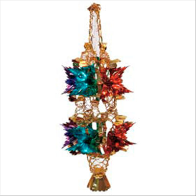 MOTIF A SUSPENDRE METALLISE 78 CM ASSORTI (6 UNITÉ)