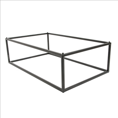 PRÉSENTOIR BUFFET POUR PLATEAUX 263.53/263.57 'ASAMI WARE' 53x32,5x16 CM NOIR METAL (1 UNITÉ)