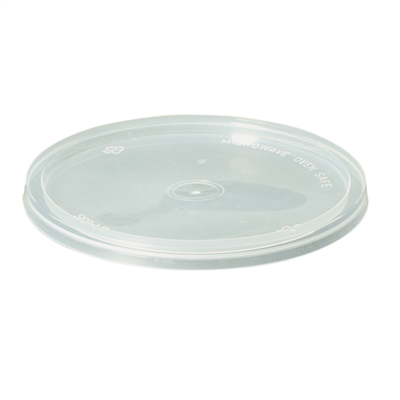 COUVERCLES POUR POTS 184.04/05/06/07/12 Ø 12 CM TRANSPARENT PP (500 UNITÉS)