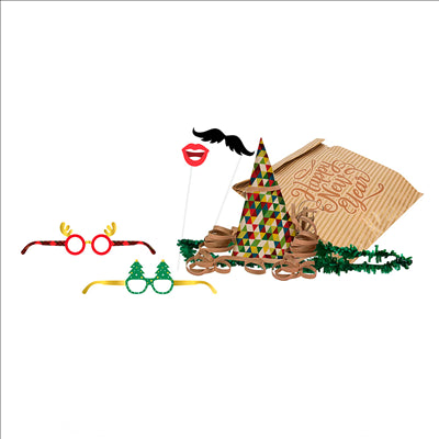 COTILLON EN SACHETS PAPIER 'ECO ANTIBES'  26+8x35 CM ASSORTI (1 UNITÉ)