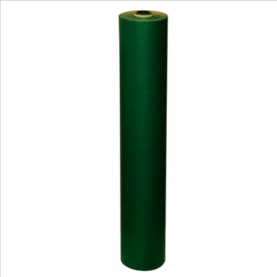 PAPIER CADEAU COULEUR UNIE 60 G/M2 0,70x100 M VERT KRAFT VERGÉ (1 UNITÉ)